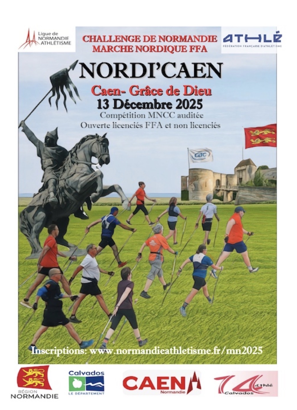 Les inscriptions pour la Nordi’Caen sont ouvertes !